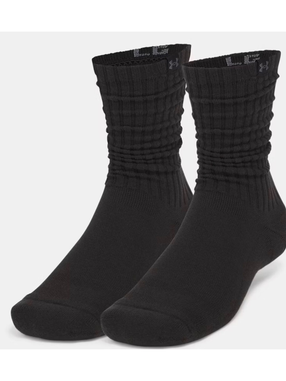 NWT Under Armour Sportstyle Cotton Scrunch Pack Black Unisex